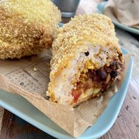 Hangover burriot  at Vegan Kiosk in Bratislava