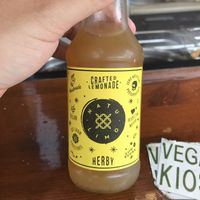 Lemonade! (I didn’t like it) at Vegan Kiosk in Bratislava