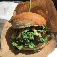 Beyond Burger at Vegan Kiosk in Bratislava