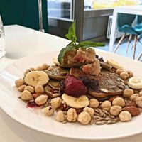 Pancakes at Vegan Kiosk in Bratislava