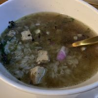 Chik’n soup at Tocaya Modern Mexican in Venice