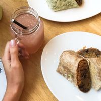 Vegan Burritos! at Tocaya Modern Mexican in Venice