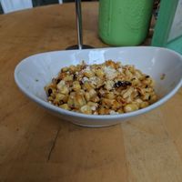 Street corn at Tocaya Modern Mexican in Venice