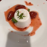 Pannacotta  at Petiscos in Santiago De Compostela