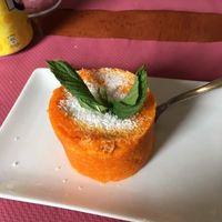 Best carrot cake ever at Petiscos in Santiago De Compostela