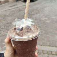 Vegan After Eight Milkshake at 100% Le Bar a Jus in Colmar