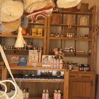 Teas and essential oils. at Tahini Tienda Vegana in Villa De Leyva