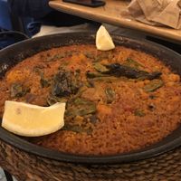 Paella  at Gusto Ristobar in Sevilla