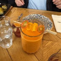 Gazpacho  at Gusto Ristobar in Sevilla