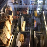 Today’s cake & sandwich options also with gluten free  at Napoljonska in Berlin