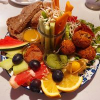 Vegan Napoplate at Napoljonska in Berlin