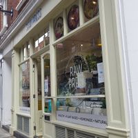 Outside at Raw Press in South West London