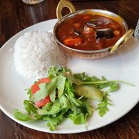 Eggplants at Blue Lotus in Vilnius