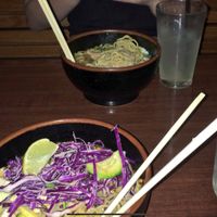 Vegan mushroom ramens   at moto-i in Minneapolis