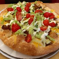 Hani Depp (vegan, seitan chicken, Swiss & American cheese, mayo) at Pie-Sci in Detroit