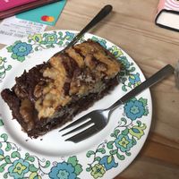 Banana marble cake at The Greenhouse Deptford in South East London