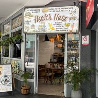 Storefront   at Health Nuts Shop & Cafe in Sydney