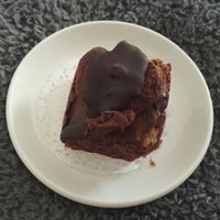 Sehr leckerer Schokokuchen! at Big Moon Coffee House in Stonehaven