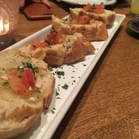 Bruschetta at Die Villa in Weiden