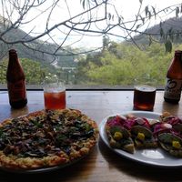 Stellar view, stellar food 💜 at Tandana in Quito
