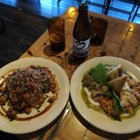 thai noodles & risotto at Tandana in Quito