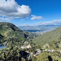 View from the Mirador next to the Restaurant   at Tandana in Quito