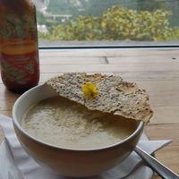 Quinoa Soup at Tandana in Quito