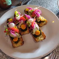 Bruschetta  at Tandana in Quito