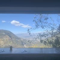 The view  at Tandana in Quito