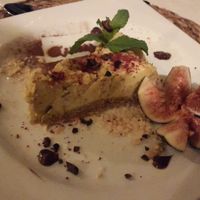 Raw lemon tarte at Restaurant Quay in Mallorca