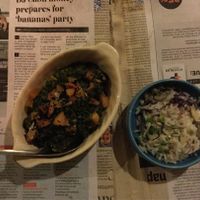 Palak Tofu at bARACA in Kampot