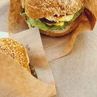 Burgers  at Sara Green in Bucharest