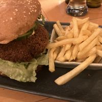 Falafel burger   at Bosek's Salt & Sugar in Wagrain