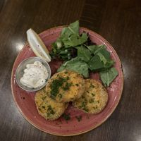 Crab cakes  at Firefly Tapas Kitchen & Bar in Las Vegas