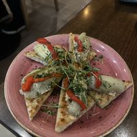 Artichoke toast  at Firefly Tapas Kitchen & Bar in Las Vegas