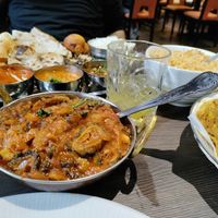 Yummy bitter gourd dish. Delicious and unique flavors. at Sanskruti Restaurant in Liverpool