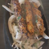 vegan sheek kebab at Sanskruti Restaurant in Liverpool