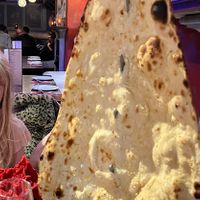 Massive naan!  at Sanskruti Restaurant in Liverpool