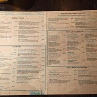 Menu Aug 2018 at Sanskruti Restaurant in Liverpool