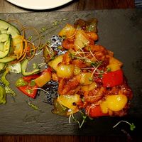 Baby Corn Manchurian at Sanskruti Restaurant in Liverpool