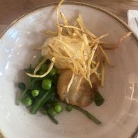 Veggie and potato foam and sticks starter  at BROEI in Utrecht