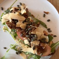 ‘Carbonara’ sandwich. Sounds strange, was delicious   at BROEI in Utrecht