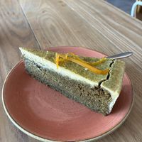 Matcha/white chocolate cake: quite good  at BROEI in Utrecht