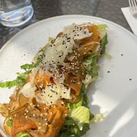 Carrot Salmon Sandwich   at BROEI in Utrecht