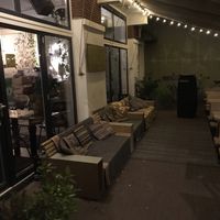 Outside terrace  at BROEI in Utrecht