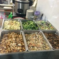 Here's just a sample of their food. Very Taiwanese style. at Master Wang Vegetarian Restaurant in New Taipei City