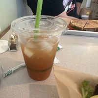 Peach tea   at Juniper Kitchen in Dover