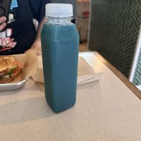 Blue spirulina smoothie    at Juniper Kitchen in Dover