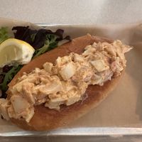 Vegan Lobstah roll  at Juniper Kitchen in Dover