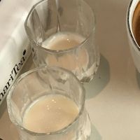 weird bitty milk at The Canvas: Shoreditch in East London